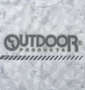OUTDOOR PRODUCTS DRYメッシュ総柄半袖Tシャツ グレー: プリント