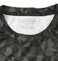 OUTDOOR PRODUCTS DRYメッシュ総柄半袖Tシャツ ブラック:
