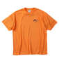 NECOBUCHI-SAN DRYハニカムメッシュ半袖Tシャツ オレンジ: