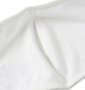 黒柴印和んこ堂 大きめサイズ冷感素材の洗える布マスク オフホワイト: 裏側