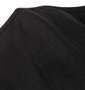  大きめサイズ冷感素材の洗える布マスク ブラック: 生地拡大