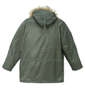 BUNDESWEAR N-3Bジャケット セージグリーン: バックスタイル