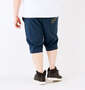 SEVEN2 裏毛スウェットハーフパンツ ネイビー: