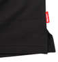 SEVEN2 半袖ポロシャツ ブラック: 裾スリット・ピスネーム