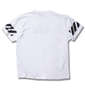 SHELTY BOX刺繍半袖Tシャツ オフホワイト: バックスタイル
