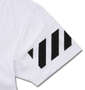 SHELTY BOX刺繍半袖Tシャツ オフホワイト: 袖