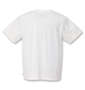 RUSTY プリント半袖Tシャツ ホワイト: バックスタイル