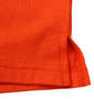 BAD BOY バックZIPロゴプリント半袖Tシャツ オレンジ: 裾サイドスリット
