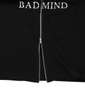 BAD BOY バックZIPロゴプリント半袖Tシャツ ブラック: バックファスナー