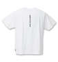 4A2S VERTICALロゴ半袖Tシャツ ホワイト: バックスタイル