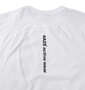 4A2S VERTICALロゴ半袖Tシャツ ホワイト: バックプリント