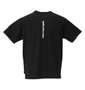 4A2S VERTICALロゴ半袖Tシャツ ブラック: バックスタイル