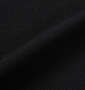 SHELTY 鹿の子ボタニカル切替半袖ポロシャツ ブラック: 生地拡大