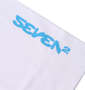 SEVEN2 半袖Tシャツ ホワイト: バック右裾プリント