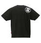 SEVEN2 スキッパー半袖Tシャツ ブラック: バックスタイル