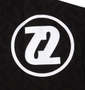 SEVEN2 スキッパー半袖Tシャツ ブラック: バック右肩プリント