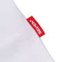 SEVEN2 ストレッチポリエステル半袖Tシャツ ホワイト: 裾ピスネーム