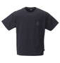 4A2S バックロゴ半袖Tシャツ ブラック: