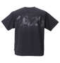 4A2S バックロゴ半袖Tシャツ ブラック: バックスタイル
