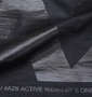 4A2S バックロゴ半袖Tシャツ ブラック: プリント拡大