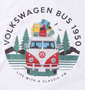 VOLKSWAGEN 半袖Tシャツ ホワイト: プリント