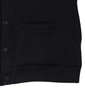 SHELTY ニットフリースルード系刺繍ショールカーディガン ブラック: サイドポケット