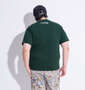 ANIMORE Mate 天竺デビマル半袖Tシャツ ダークグリーン: