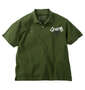 SEVEN2 天竺半袖ポロシャツ カーキ: