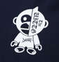 UITTG 天竺長袖Tシャツ ネイビー: プリント(胸)
