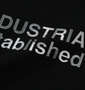 ANT INDUSTRIAL DESIGN 天竺長袖Tシャツ ブラック: ワッペン(フロント)