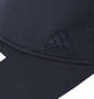adidas 抗菌・抗ウイルス加工マスク耳紐フック付キャップ ネイビー: ロゴ刺繍