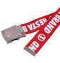 NESTA BRAND ロゴGIベルト レッド: