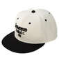 DCSHOES 26GRAFFITI EMB SNAPBACKキャップ ホワイト×ブラック