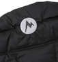 Marmot デュースダウンジャケット スレート×ブラック: バック襟刺繍