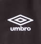 UMBRO ロングパデッドコート ブラック: 刺繍