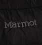 Marmot デュースダウンジャケット ブラック: 刺繍拡大