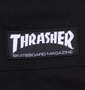 THRASHER フーデッドフルジップワークジャケット ブラック: ワッペン