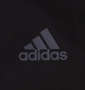 adidas ウーブンフードジャケット ブラック: プリント
