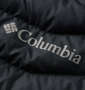 Columbia ウエストリッジダウンジャケット ブラック: 胸プリント