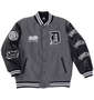 DCSHOES 24VARSITYジャケット グレー