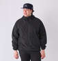 Mc.S.P 撥水防風ウインドブレーカージャケット ブラック: 身長：182cm/バスト：123cm/着用サイズ：3L