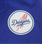 Fanatics MLBナイロンスタジアムジャケット ブルー(ロサンゼルス・ドジャース): ワッペン
