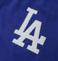 Fanatics MLBナイロンスタジアムジャケット ブルー(ロサンゼルス・ドジャース): ワッペン