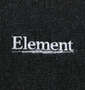ELEMENT DENIM FIELDジャケット ブラック: 刺繍(胸)