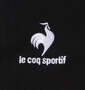 LE COQ SPORTIF イヤートップクロスジャケット ブラック: 刺繍(胸)