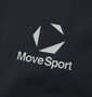 MOVESPORT スタンドストレッチクロスジャケット ブラック: