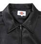 DICKIES フェイクレザーアイゼンハワージャケット ブラック: