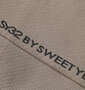 SY32 by SWEET YEARS REMUライトブルゾンジャケット サンド: プリント