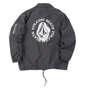 VOLCOM LONG BEACHコーチジャケット グレー: バックスタイル
