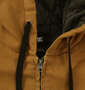 DCSHOES 26PADDED HOODジャケット ブラウン: